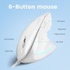 Imagen de Mouse Diestro Ergonómico Usb Perixx 513 Blanco