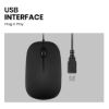 Imagen de Mouse Ambidiestro Cableado Usb Perixx Permice 201