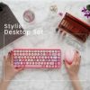 Imagen de Combo Mouse Y Teclado Inalámbrico Perixx 713 Español