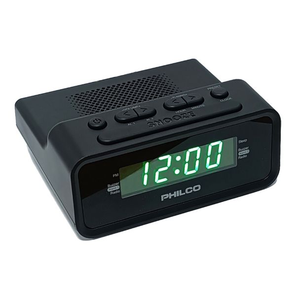 Imagen de Radio Despertador Philco Par1006 Fm 20mem Botón Snooze