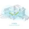Imagen de Access Point Tp-Link Deco X50 2,4ghz/5ghz Ax3000 Pack x3