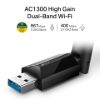 Imagen de Adaptador de Red Tp-Link Usb Archer T3u Plus Dual Band Ac1300