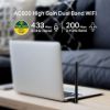 Imagen de Adaptador de Red Tp-Link Usb Archer T2u Plus Dual Band Ac600