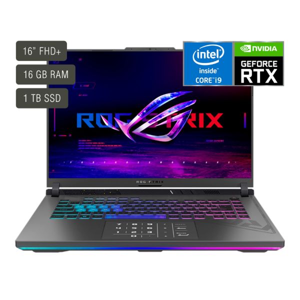 Imagen de Notebook Gaming Asus Rog Strix 16'' Core I9 16gb 1tb Win11 Rtx4070
