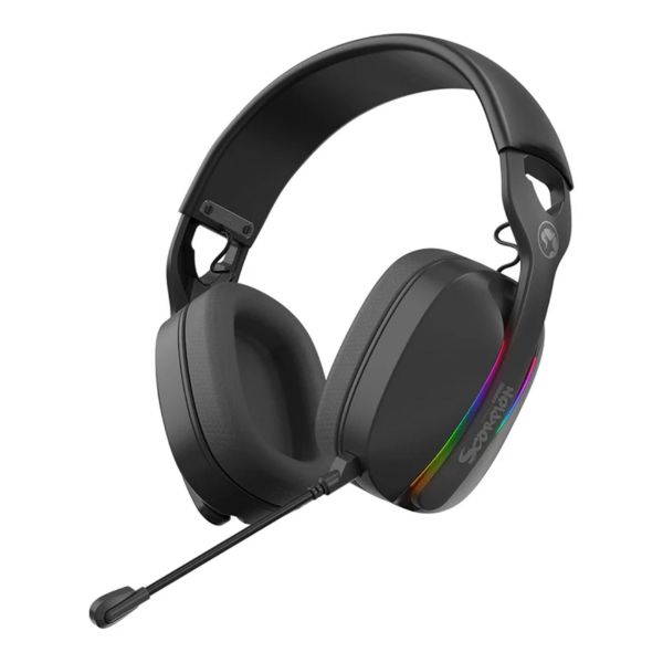 Imagen de Auriculares Gaming Cableados / Inalámbricos Marvo HG9086W RGB
