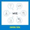 Imagen de Lámpara Led Empotrable Philips Wiz 16W Blanco Y Color
