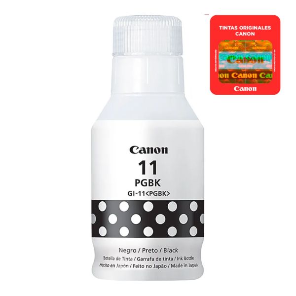 Imagen de Botella De Tinta Canon Negro GI-11 PGBK 135ml