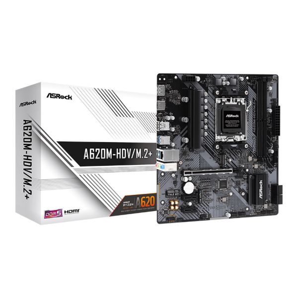 Imagen de Tarjeta Madre Asrock A620M-HDV/M.2+ Socket AM5