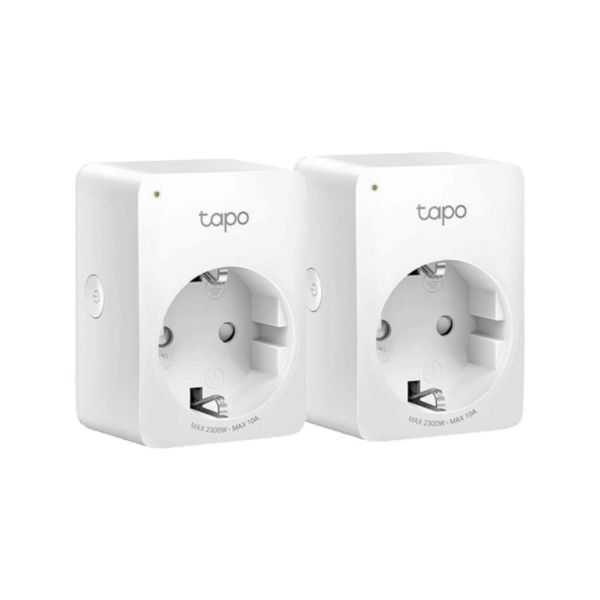 Imagen de Enchufe Inteligente Tp-Link Tapo P100 Wi-Fi Pack x2