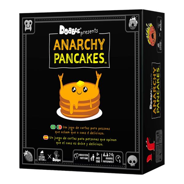 Imagen de Juego De Mesa Exploding Kittens Dobble Anarchy Pancakes +8
