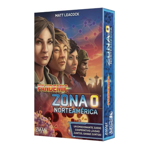 Imagen de Juego De Mesa Z-man Games Pandemic Zona 0 Norteamérica +8