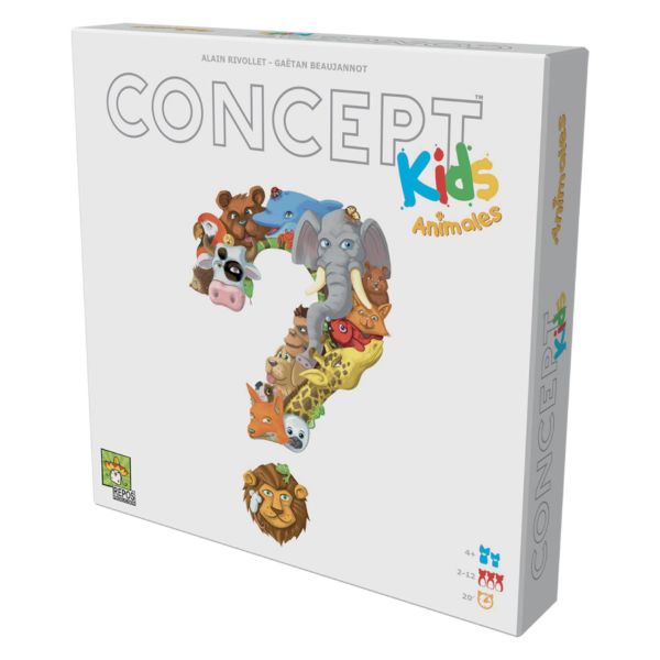 Imagen de Juego de Mesa Asmodee Concept Kids Animales +4