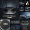 Imagen de Router Mercusys Mr80x Wifi 6 De Doble Banda Ax3000