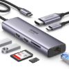 Imagen de Ugreen Hub 7 En 1 Gigabit Ethernet/pd/hdmi 4k/sd