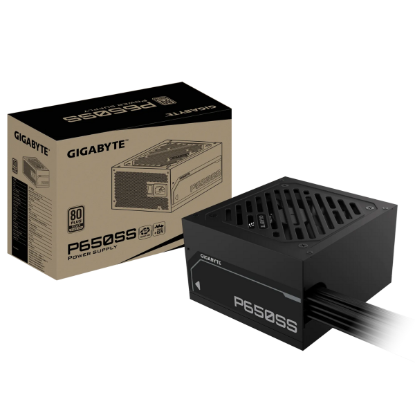 Imagen de FUENTE GIGABYTE 80 PLUS 650 SILVER GP-P650SS