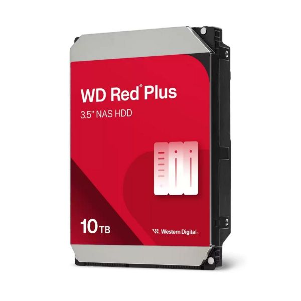 Imagen de Western Digital 10TB Red Plus NAS Disco Duro WD101EFBX