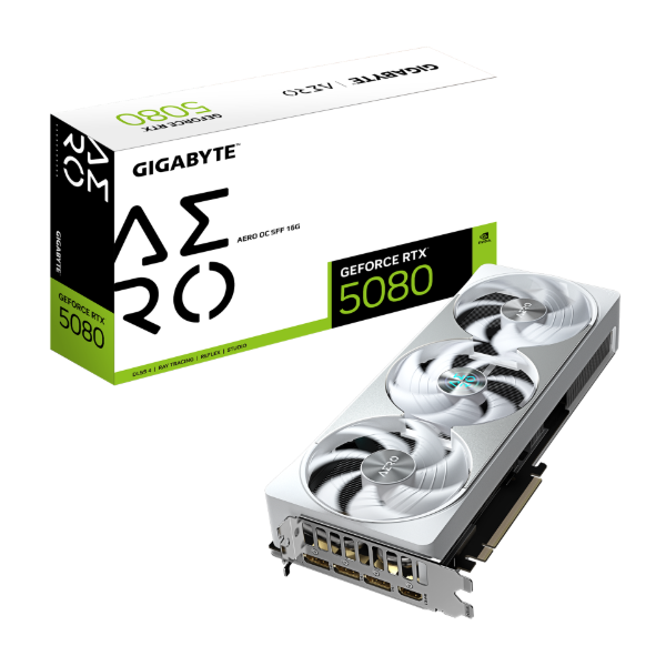 Imagen de Gigabyte GeForce RTX 5080 AERO OC SFF 16G GV-N5080AERO OC-16GD