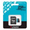 Imagen de Memoria Micro Sd Kingston 256gb Con Adaptador Sd