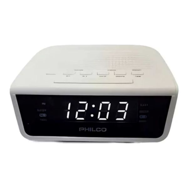 Imagen de Radio Despertador Philco Par2106 Fm 30mem Botón Snooze