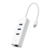 Imagen de Adaptador de Red Tp-Link Usb-C 3.0 a Gigabit + Usb 3.0