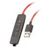 Imagen de Auriculares Cableados USB A 3,5mm HP Blackwire 3215 28mm