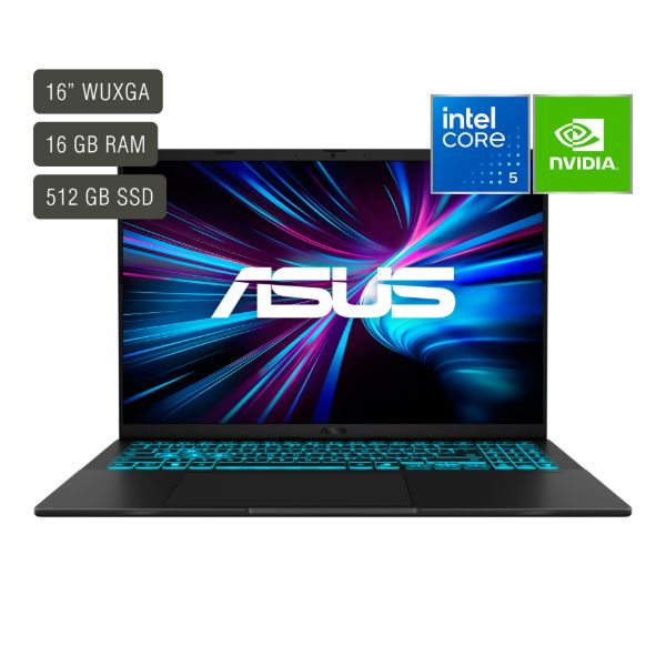 Imagen de Notebook Gamer Asus V16 16'' Core 5 16gb 512gb W11 Rtx4050