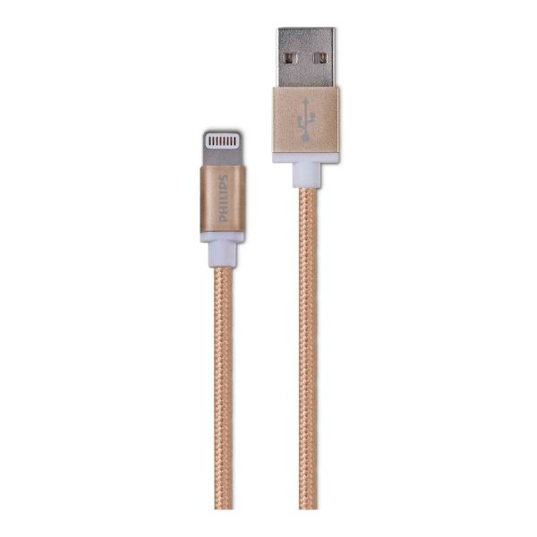 Imagen de Cable Usb A - Lightning Philips 1,2m