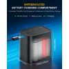 Imagen de Cargador Pujimax Para 8 Pilas AA + 8 Pilas AA 1,5v 4255mwh