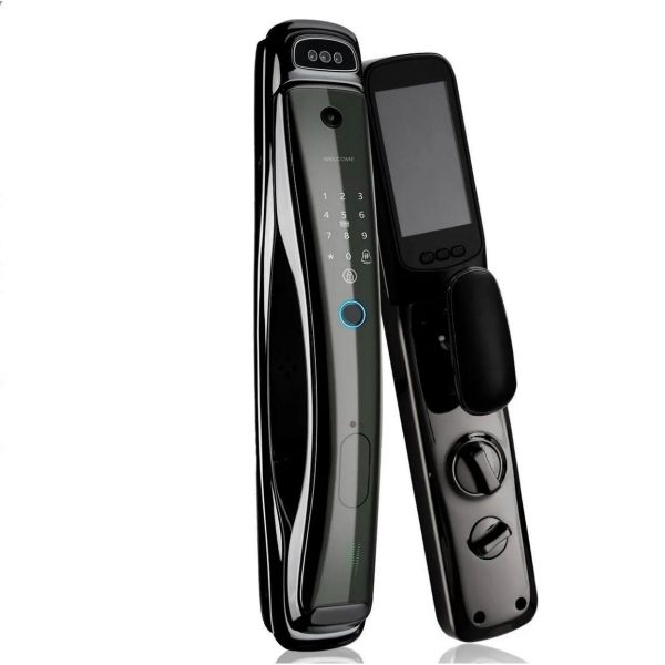 Imagen de Cerradura Wifi Moes WDL-T9P-EN Huella Cámara Tuya