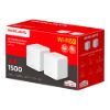 Imagen de Access Point Mercusys Halo H60x 2,4ghz/5ghz Ax1500 Pack x2