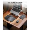 Imagen de Combo Mouse y Teclado Español Ergonómico Inalámbrico 3en1 ProtoArc Ekm04