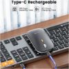 Imagen de Combo Mouse y Teclado Retroiluminado Bluetooth ProtoArc Km100-a