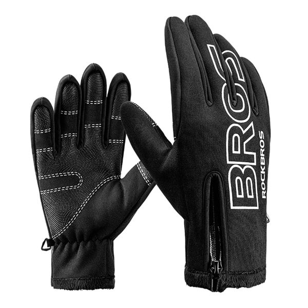 Imagen de Guantes De Invierno Rockbros Antideslizantes L