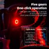 Imagen de Luz Trasera Inteligente Para Bicicleta Rockbros Ipx6 5 Modos