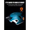 Imagen de Casco Para Ciclista Thinkrider Con Lentes Visera Y Luz Trasera