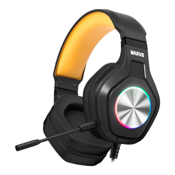 Imagen de Auriculares Gaming Cableados Marvo Pulz 80 RGB