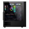 Imagen de Gabinete Gaming Marvo Ca-123 Panel RGB Mid Tower Atx
