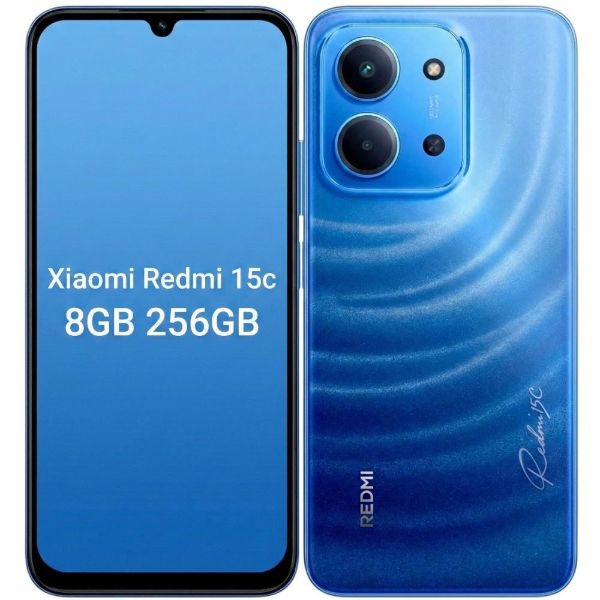 Imagen de Xiaomi Redmi 15c 8GB 256GB Cargador rápido y Funda