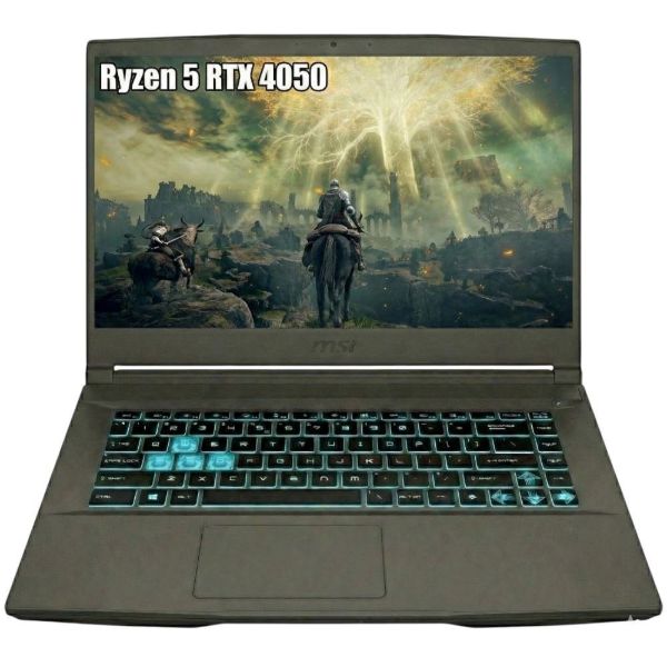 Imagen de Notebook Gamer MSI AMD Ryzen 5 RTX 4050 8GB SSD 15.6 IPS