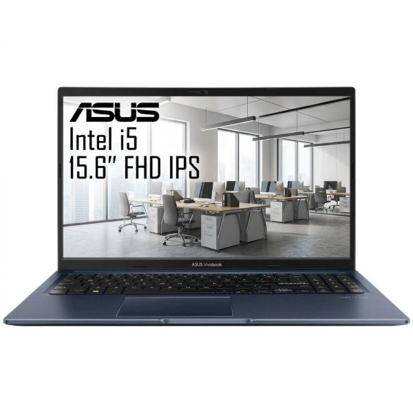 Imagen de Notebook ASUS Intel Core 5 8GB SSD 15.6" FHD IPS Free