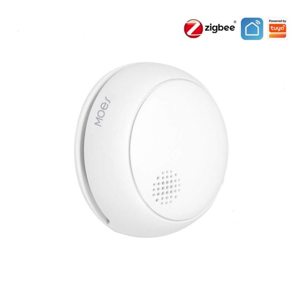 Imagen de Sensor Humo Moes ZSS-HM-SSD01-A Zigbee Tuya Batt