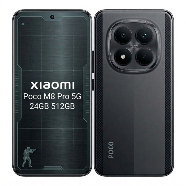 Imagen de Xiaomi Poco M8 Pro 5G NFC 24GB 512GB HDR10+ 120Hz Cargador