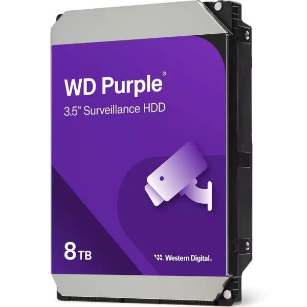 Imagen de Disco Duro 8TB Western Digital Purple Vigilancia