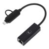 Imagen de Adaptador Usb C / Usb A - Ethernet Unno Ad3007bk