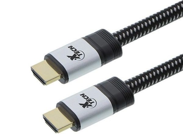 Imagen de Xtech - Alta velocidad - cable HDMI con Ethernet - HDMI macho a HDMI macho - 1.83 m - admite 4K60Hz (3840 x 2160)