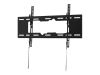 Imagen de Klip Xtreme KTM-352 - Abrazadera - perfil bajo - para pantalla plana curva - bloqueable - acero - negro - tamaño de pantalla: 37"-80" - se puede instalar en la pared