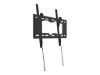 Imagen de Klip Xtreme KTM-352 - Abrazadera - perfil bajo - para pantalla plana curva - bloqueable - acero - negro - tamaño de pantalla: 37"-80" - se puede instalar en la pared