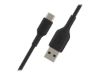 Imagen de Belkin BoostCharge - Cable USB - 24 pin USB-C (M) a USB (M) - 2 m - negro