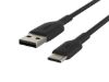 Imagen de Belkin BoostCharge - Cable USB - 24 pin USB-C (M) a USB (M) - 2 m - negro