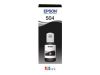 Imagen de Epson 504 - 127 ml - negro - original - recarga de tinta - para EcoTank L4150, L4160, L4260, L6161, L6171, L6191, L6270; EcoTank ITS L4150, L4160